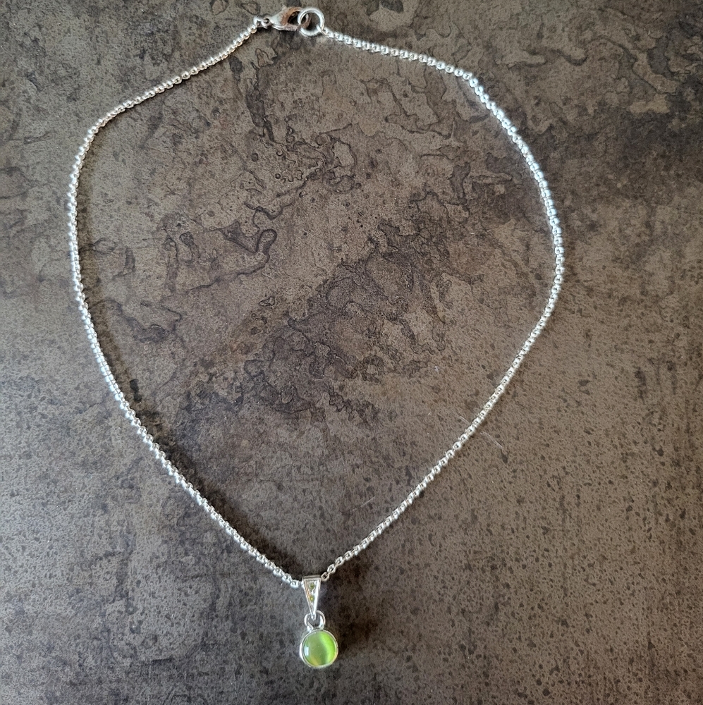 Elegant Silver Chain Necklace